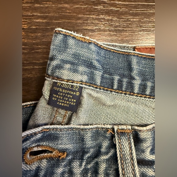 Brooks Brothers Straight Fit Supima Cotton Jeans Made in the USA 36x32 - Picture 3 of 8